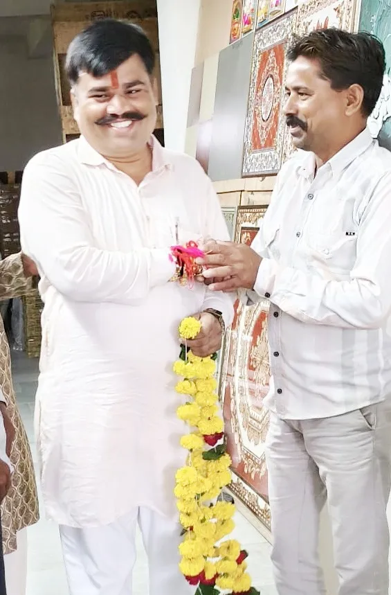 भाजपा नेता श्याम धाकड़ को उज्जैन ग्रामीण का प्रभारी बनने पर कार्यकर्ताओं ने दी बधाई